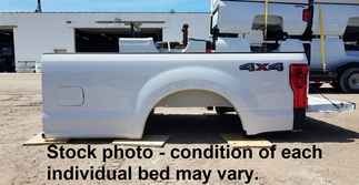 Used Truck Bed only 17-22 Ford F250 8 ft OEM Long Bed Single Rear Wheel